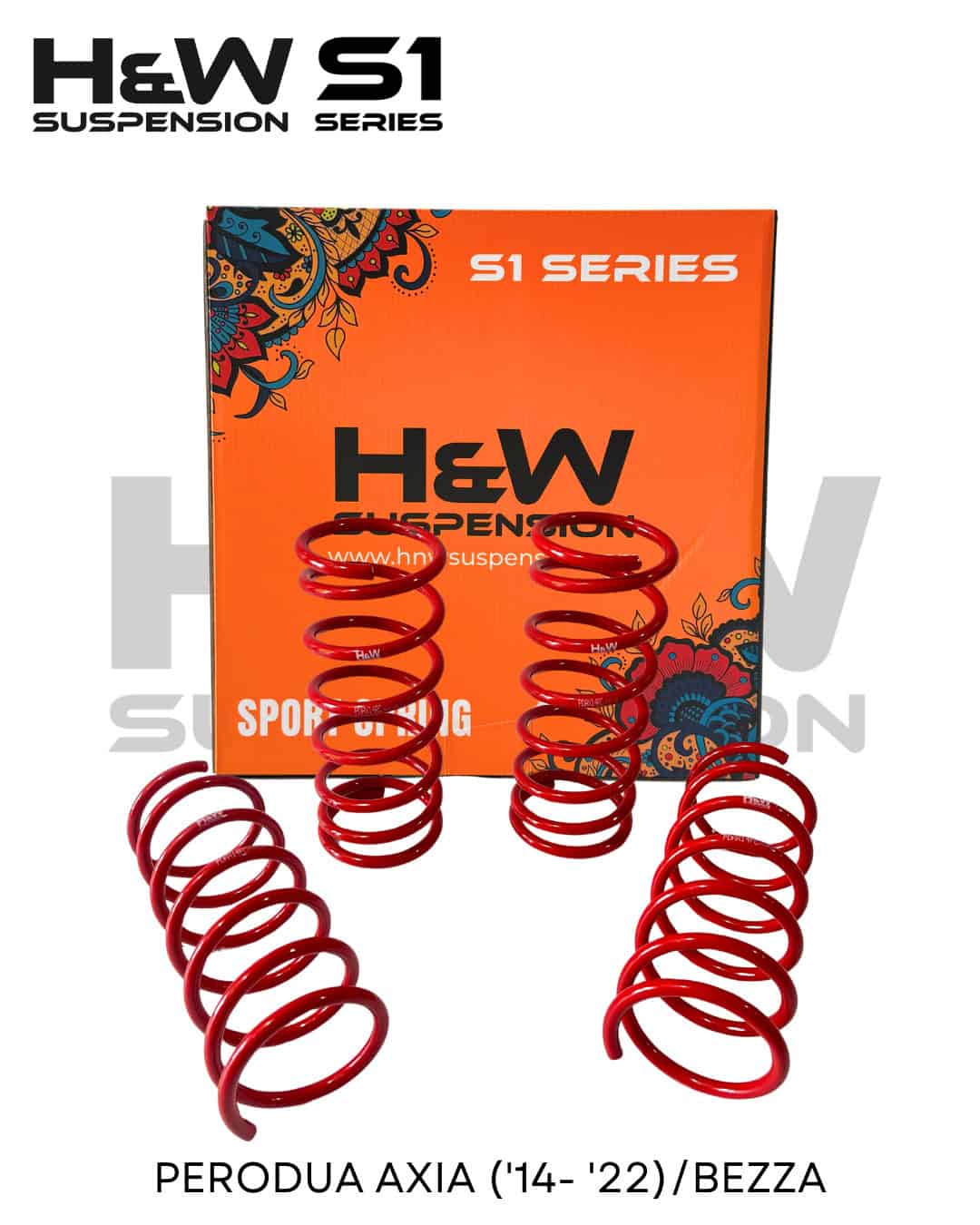 Perodua Axia (_14- _22)_Bezza (1) H&W S1 Series - PERODUA AXIA (2014-2022) / BEZZA - Image 1