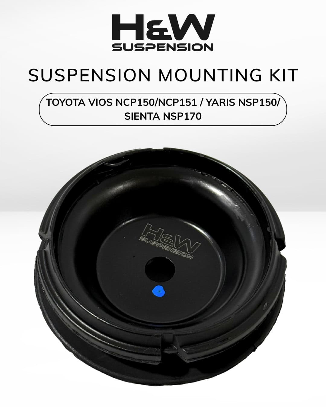 Toyota Vios NCP150 , NSP150, NSP170 H&W Suspension Mounting Kit - TOYOTA VIOS NCP150 - Image 1