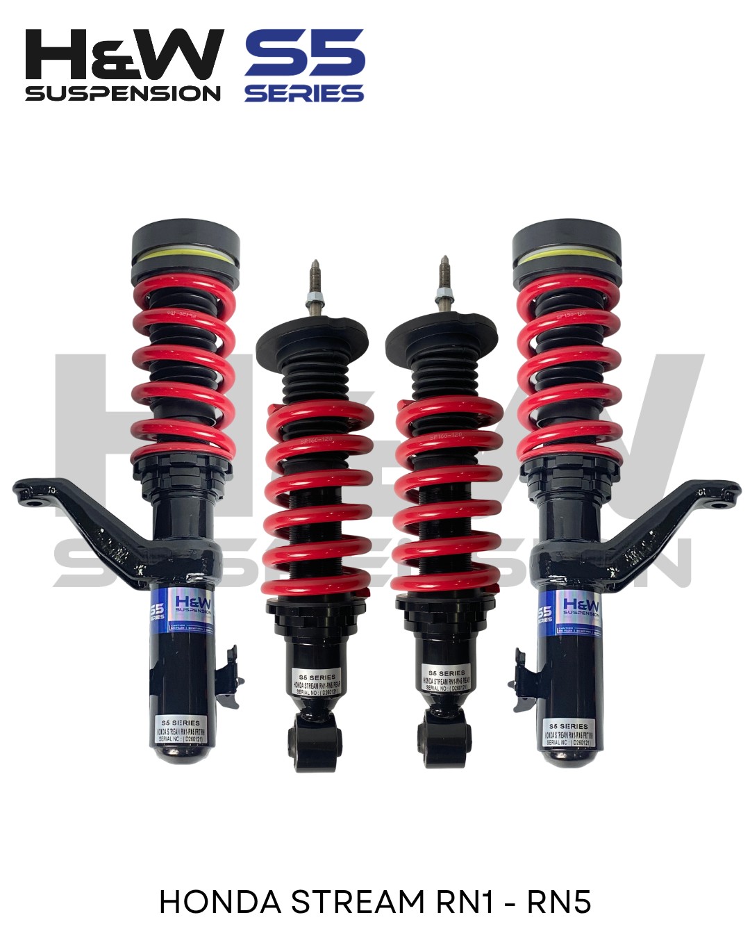 Honda Stream RN1 - RN5 H&W S5 Series - Honda Stream RN1-RN5 - Image 1