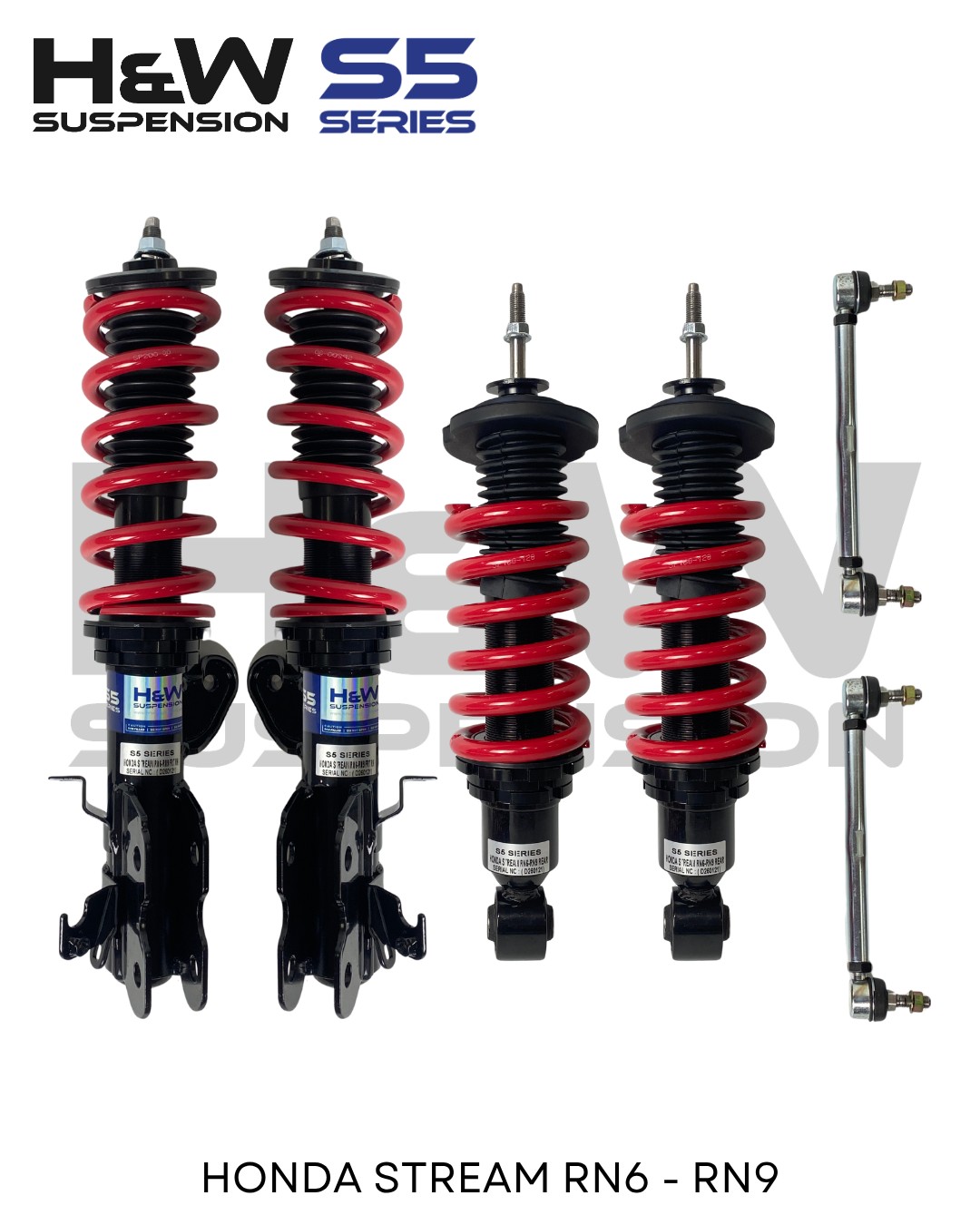 Honda Stream RN6 - RN9 H&W S5 Series - Honda Stream RN6-RN9 - Image 1